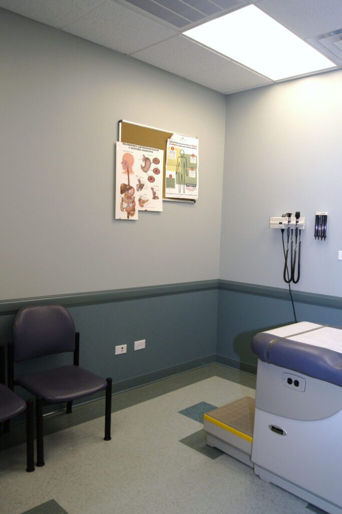 Americas Medical Center typical exam room